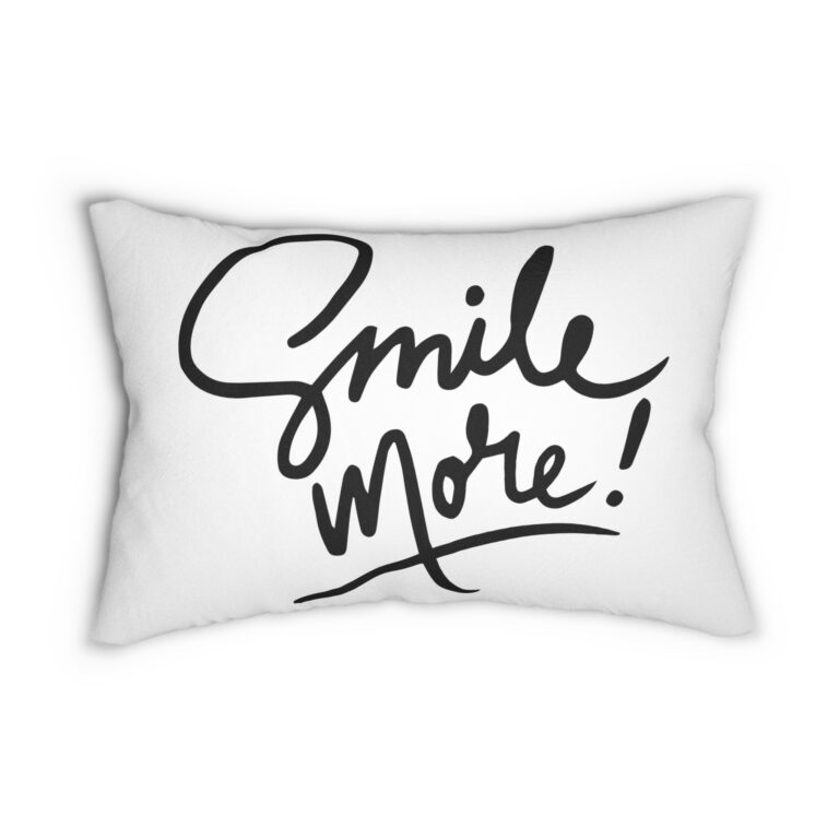 Spun Polyester Lumbar Pillow