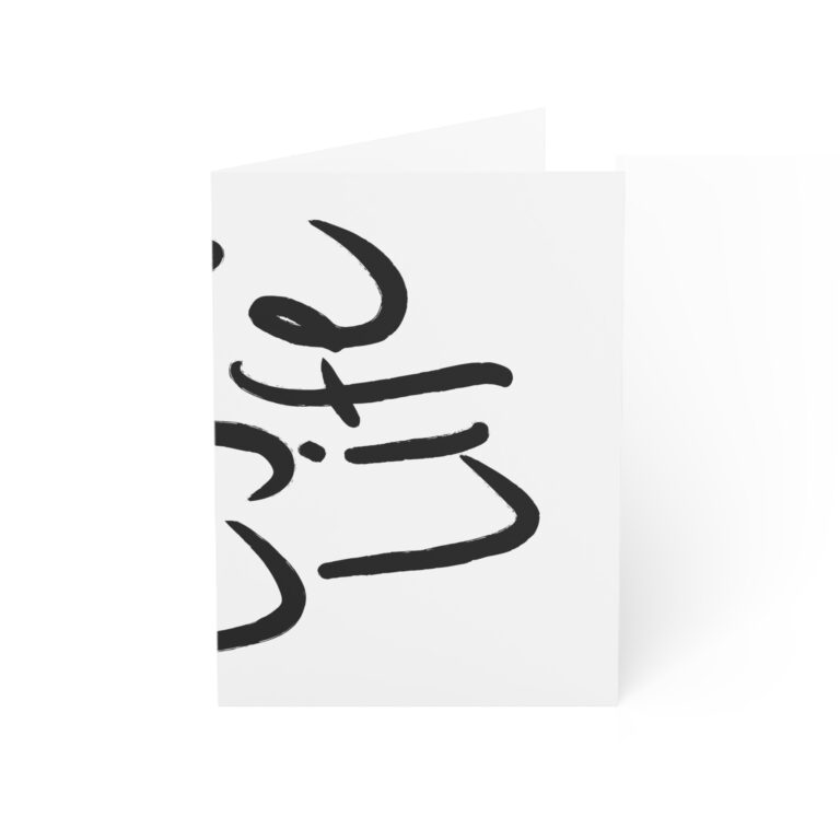 Inspirational Greeting Cards Set - "Enjoy Life" (1, 10, 30, 50 pcs)