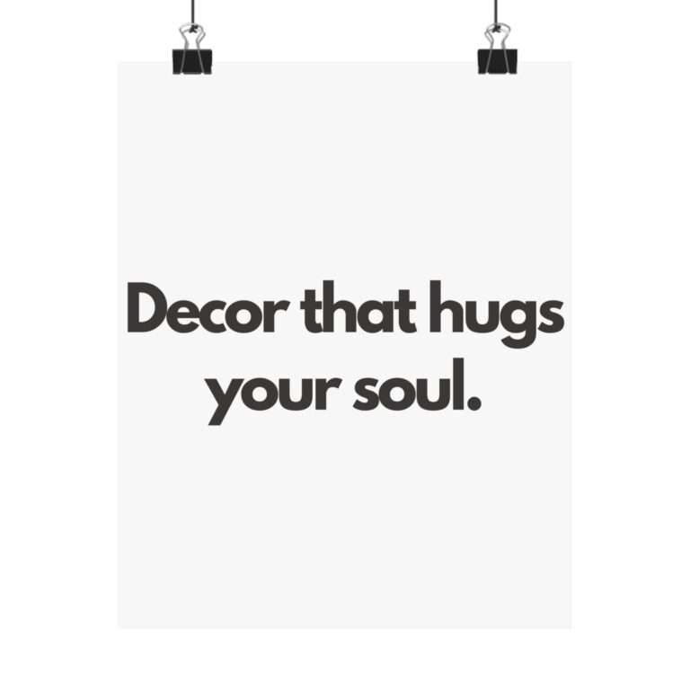 Soulful Matte Vertical Posters - Inspirational Wall Art