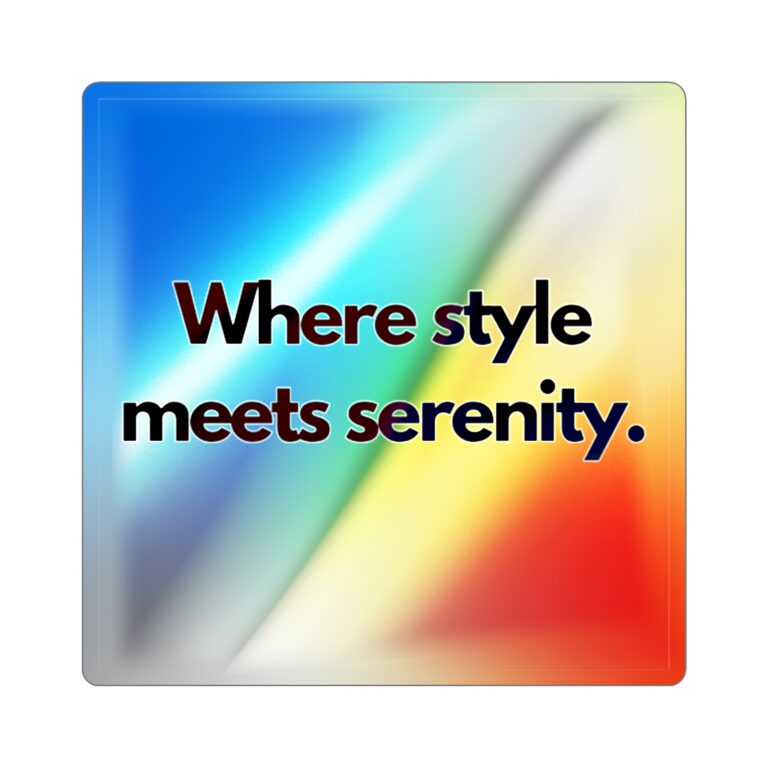 Holographic Die-cut Stickers