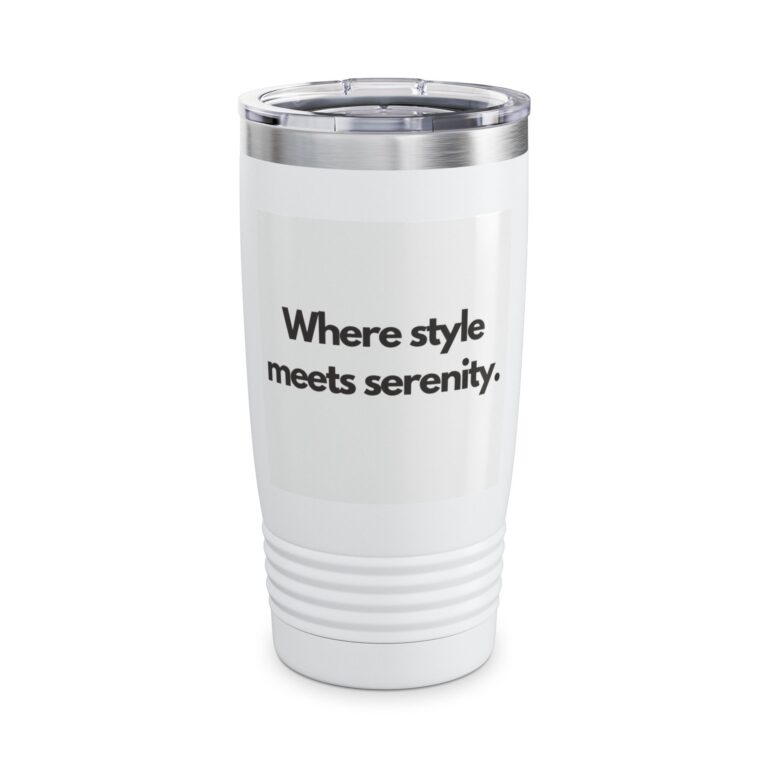 Ringneck 20oz Tumbler — "Where Style Meets Serenity" Insulated Travel Cup