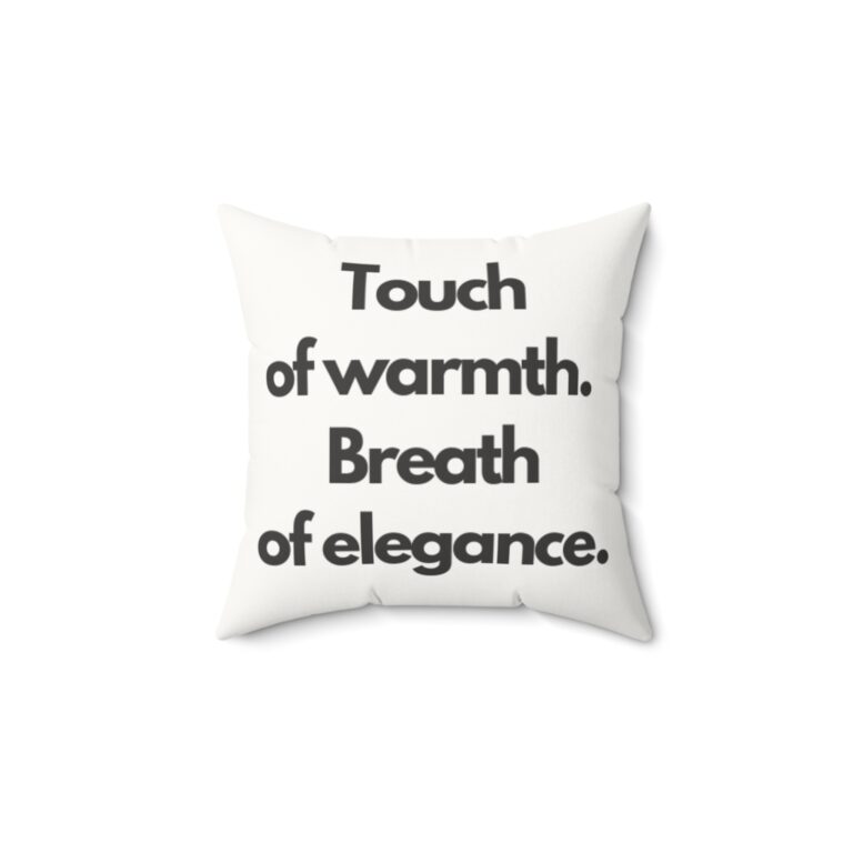 Faux Suede Square Pillow