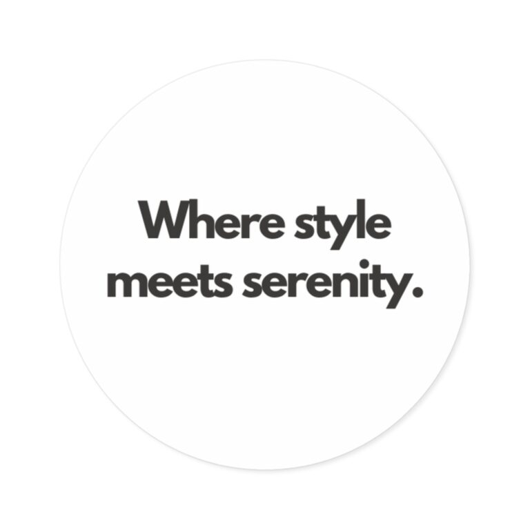 Round Stickers, IndoorOutdoor