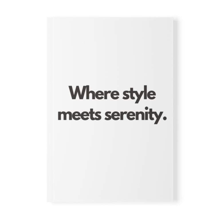 Softcover Notebook, A5