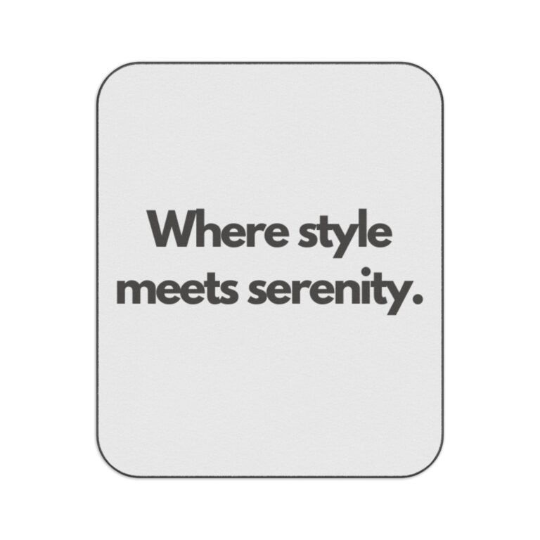 Picnic Blanket — "Where style meets serenity." Minimalist Outdoor Throw for Park, Beach & Travel