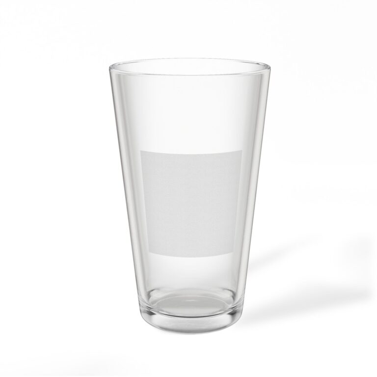 Engravable 16oz Pint Mixing Glass – Personalized Cocktail & Beer Pint