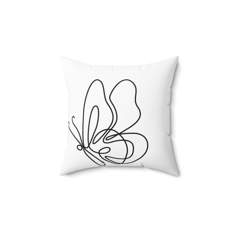Spun Polyester Square Pillow