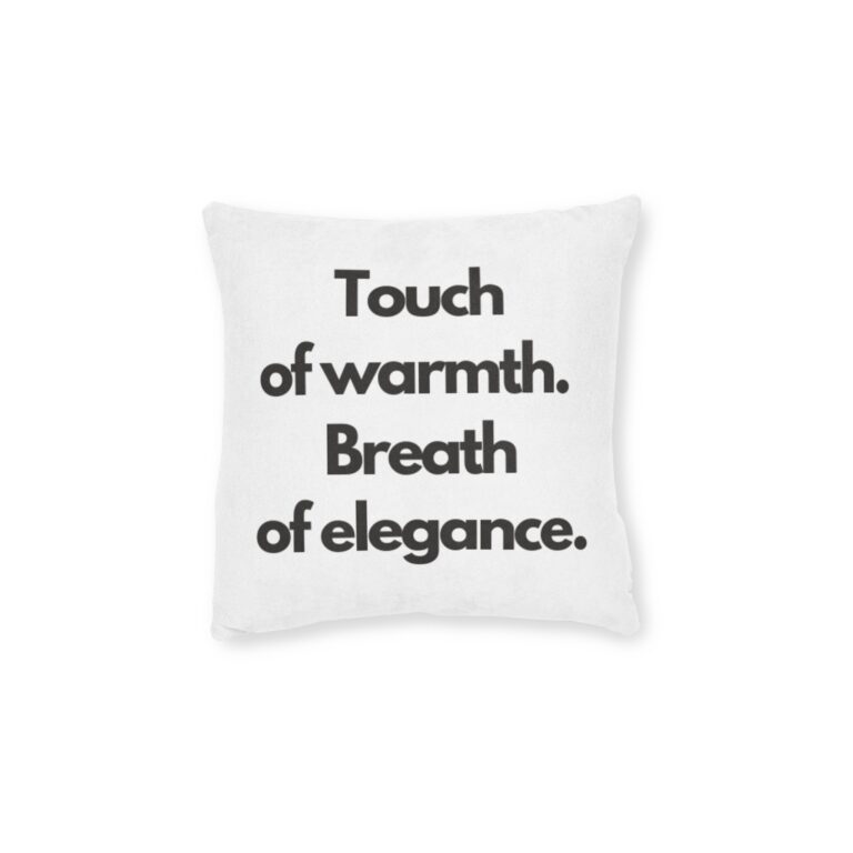 Square Pillow - Pink Back