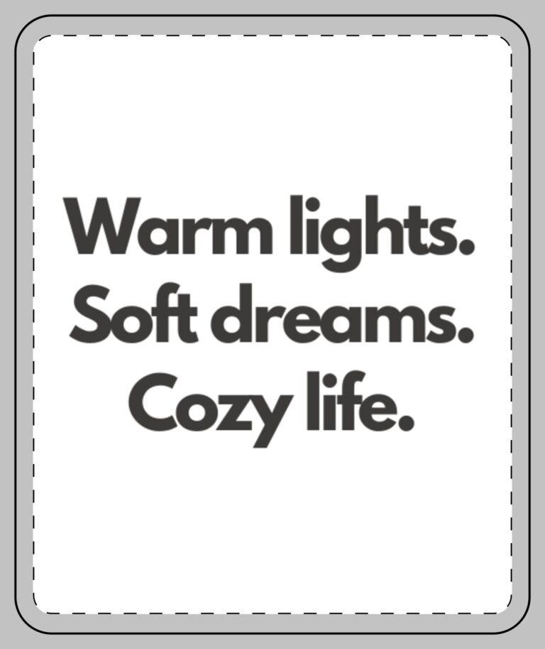 Cozy Life Fleece Blanket — "Warm lights. Soft dreams. Cozy life."