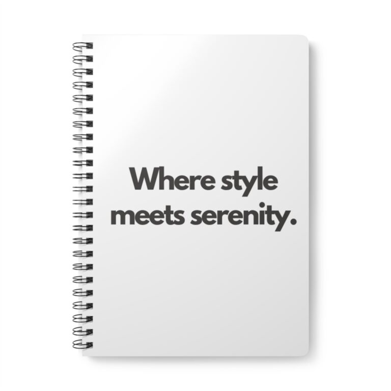 Wirobound Softcover Notebook, A5