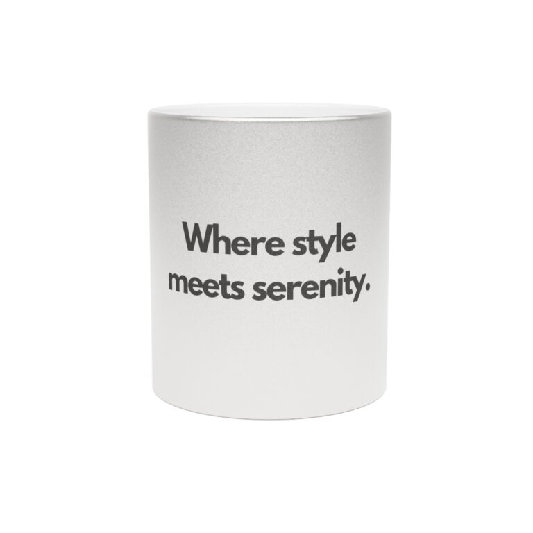 Metallic Mug (SilverGold)