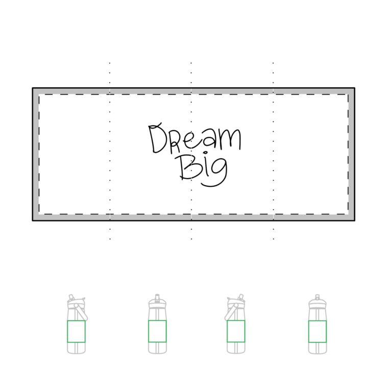 Dream Big 25oz Flip Straw Bottle — Tritan™ Renew Reusable Water Bottle