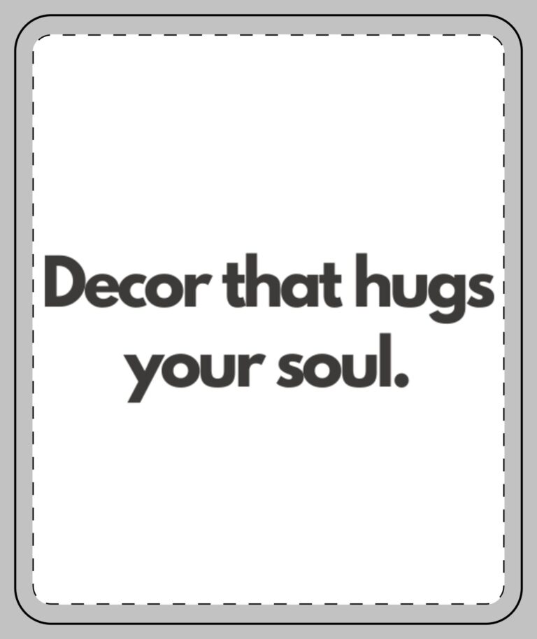 Fleece Blanket — "Decor That Hugs Your Soul" Cozy Throw