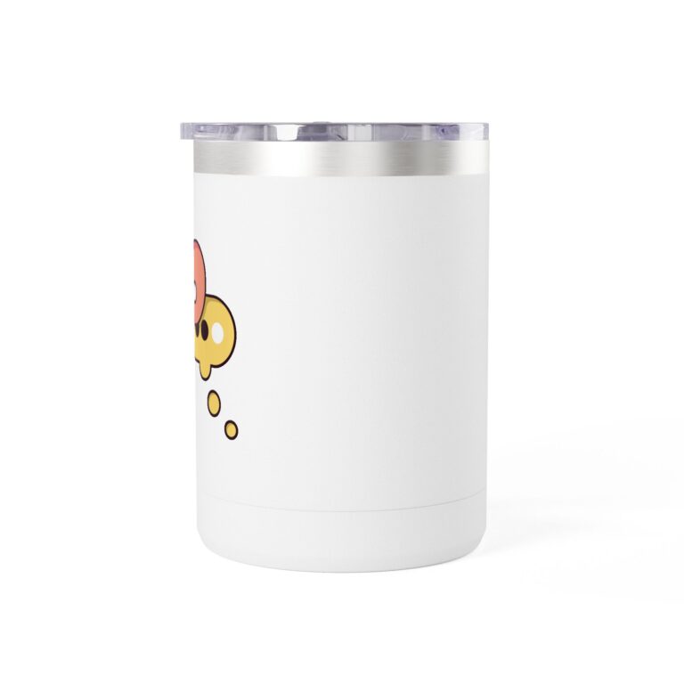15oz Emoji Heart Eyes Coffee Tumbler Mug — Cute Kawaii Drinkware