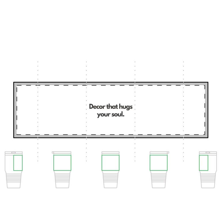 30oz Tumbler — "Decor That Hugs Your Soul" Thermal Travel Cup