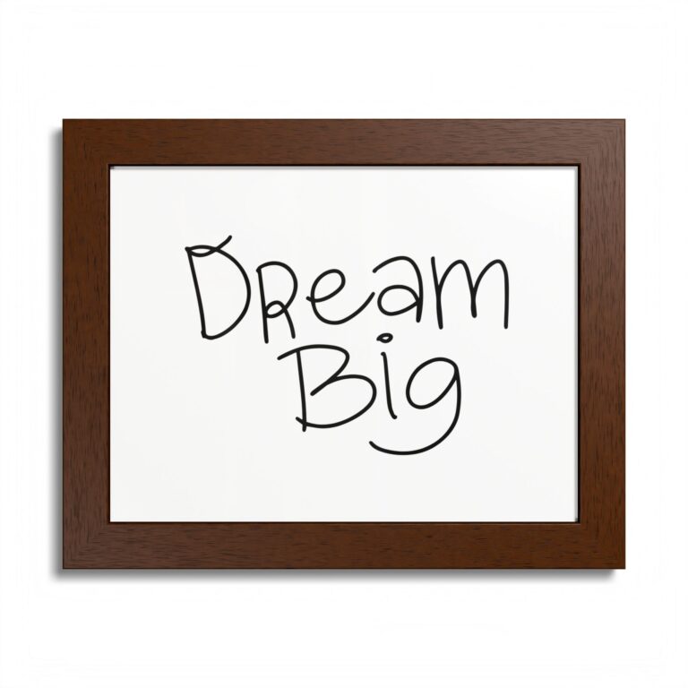 Dream Big Framed Poster