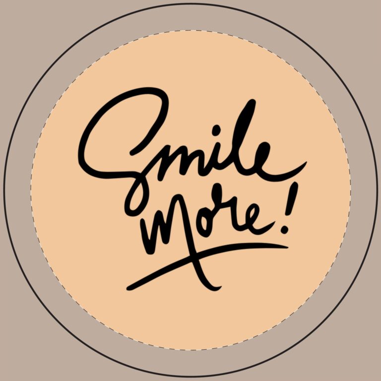 Smile More! Engraved 14oz Scented Soy Candle — Uplifting Gift Candle
