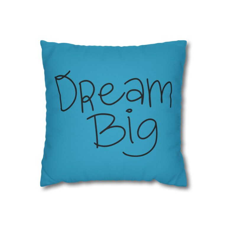 Spun Polyester Square Pillowcase