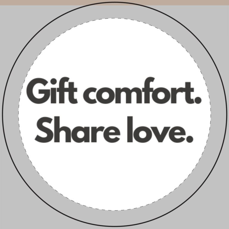 Engraved Scented Soy Candle – “Gift comfort. Share love.” 14 oz