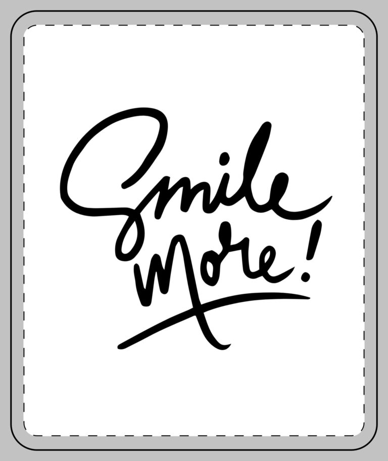Smile More Fleece Blanket — Cozy Inspirational Throw for Home & Gifts