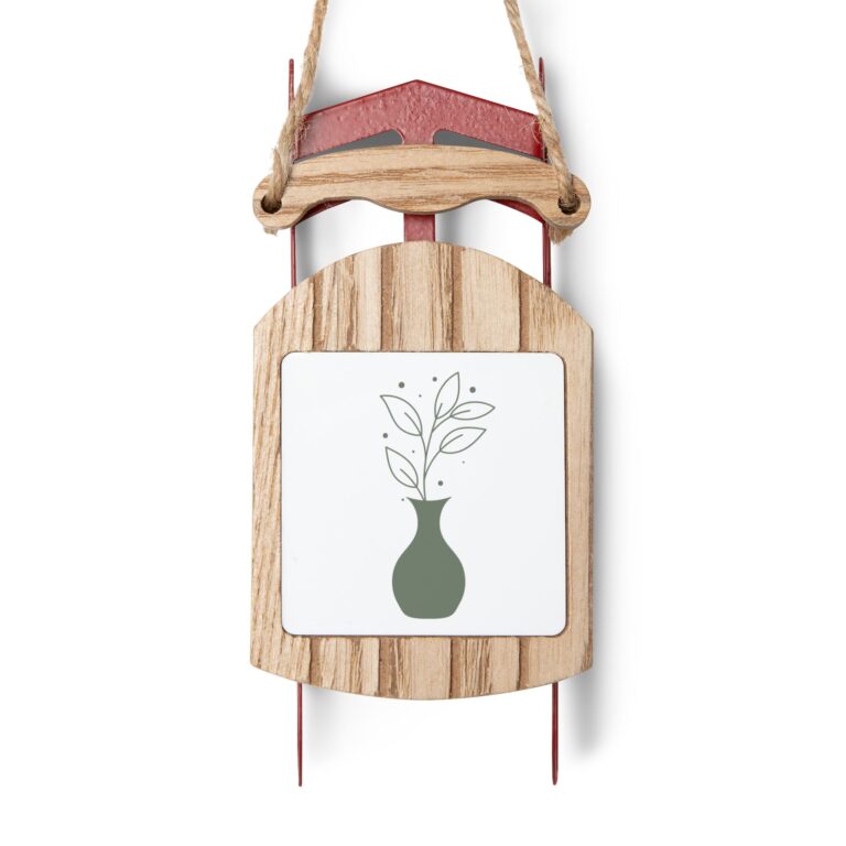 Sled Ornaments