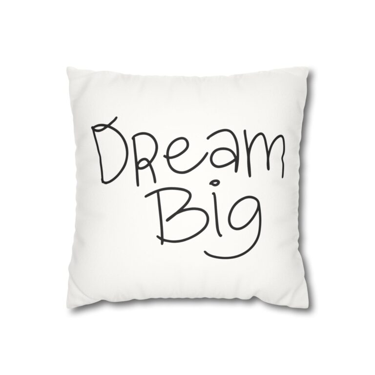 Faux Suede Square Pillowcase